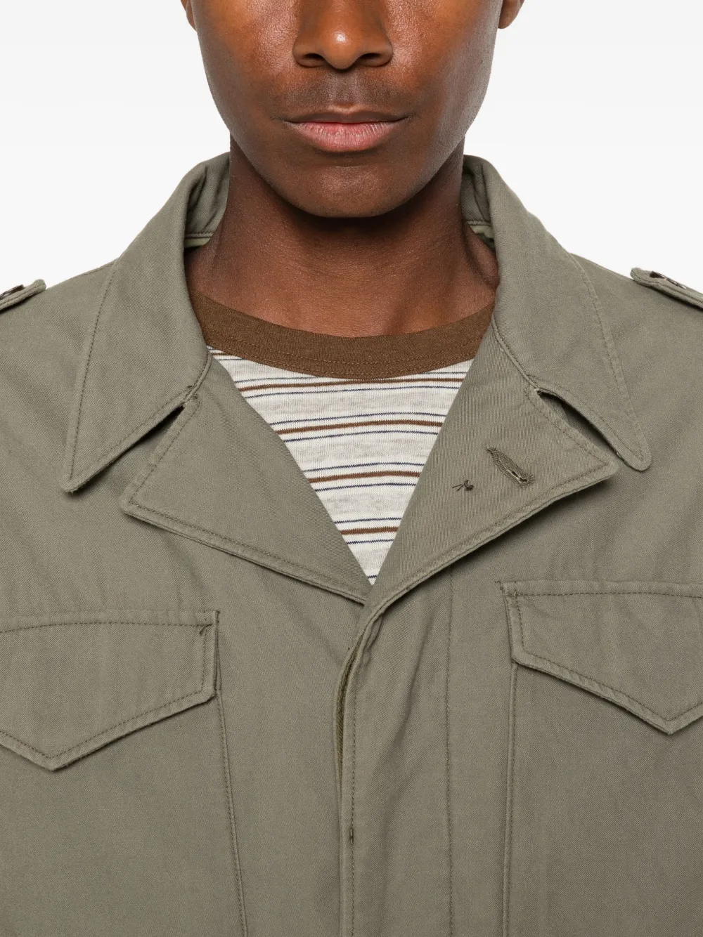 Visvim Achse Jacket | Green | FARFETCH ID