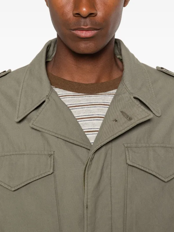 Visvim Achse Jacket | Green | FARFETCH IN