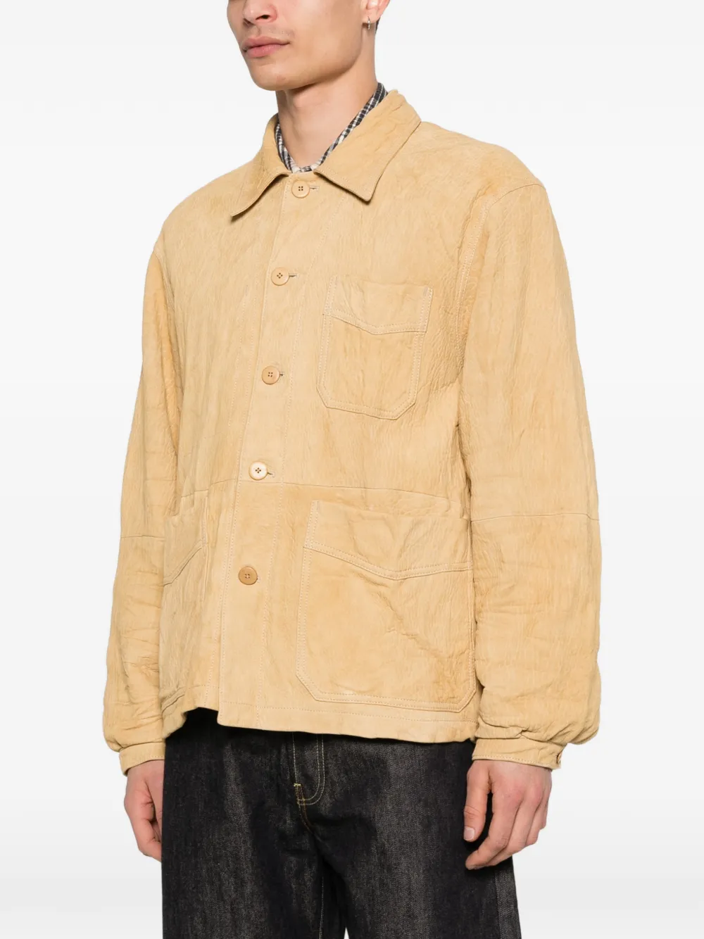  Visvim Giacca Con Tasche - Toni Neutri 