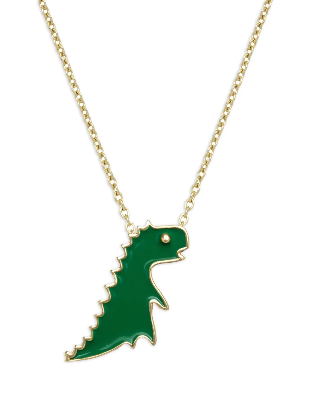 Aliita 9K yellow gold Dino necklace - Oro