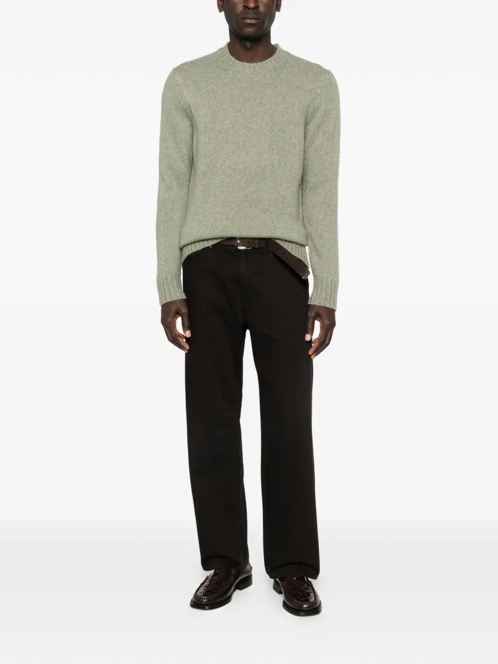 NN07 Lee 6598 crew neck sweater - Groen