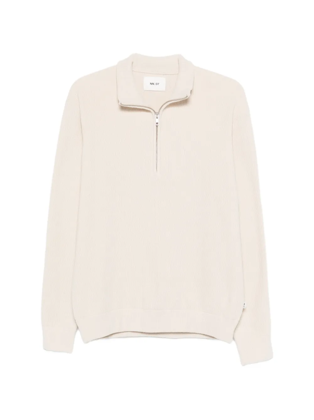 NN07 Danny 6429 half-zip sweater - Nude