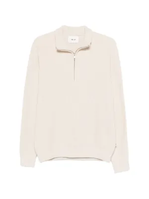 NN07 Tristan 60029 zip-fastening Sweater | Neutrals | FARFETCH