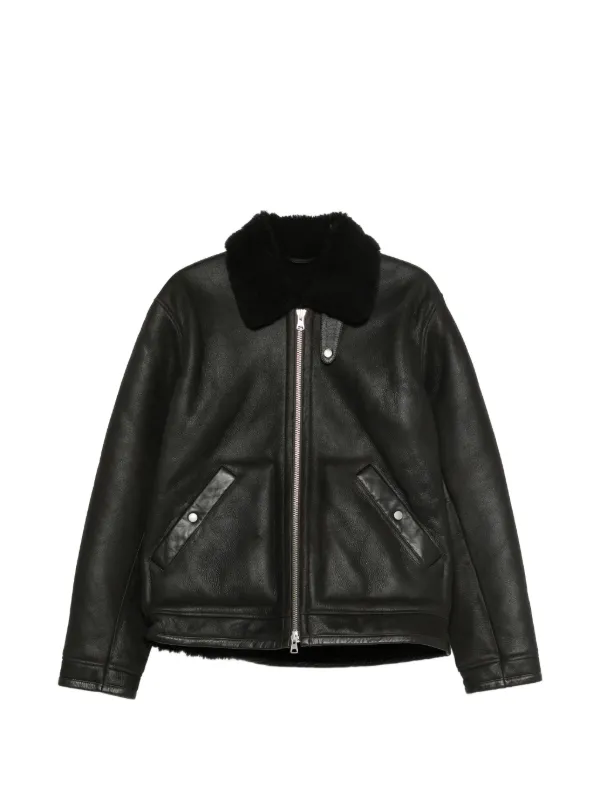 NN07 Atkinson 8173 レザージャケット | ブラウン | FARFETCH JP
