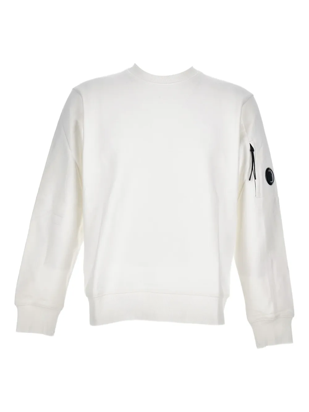 C.P. Company pocket-detail crew-neck sweatshirt Wit