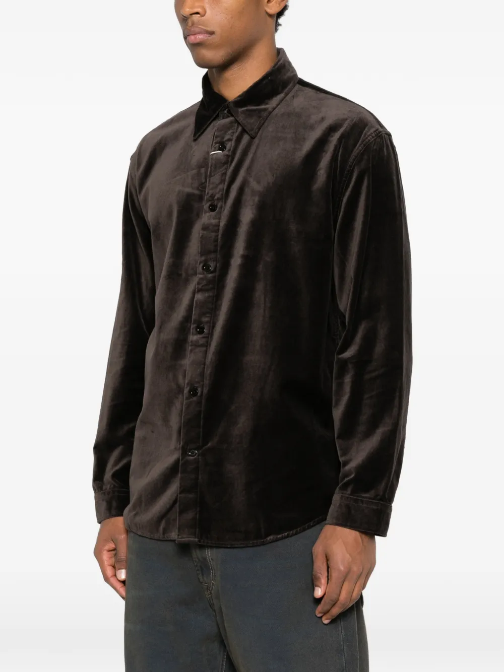 Nn07 Casper Buttoned Shirt In Brown