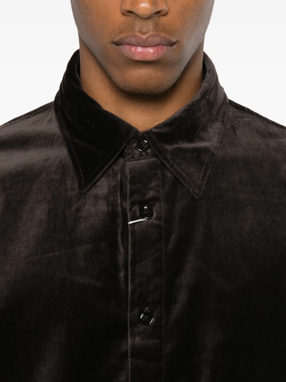 Nn07 Casper Buttoned Shirt In Brown