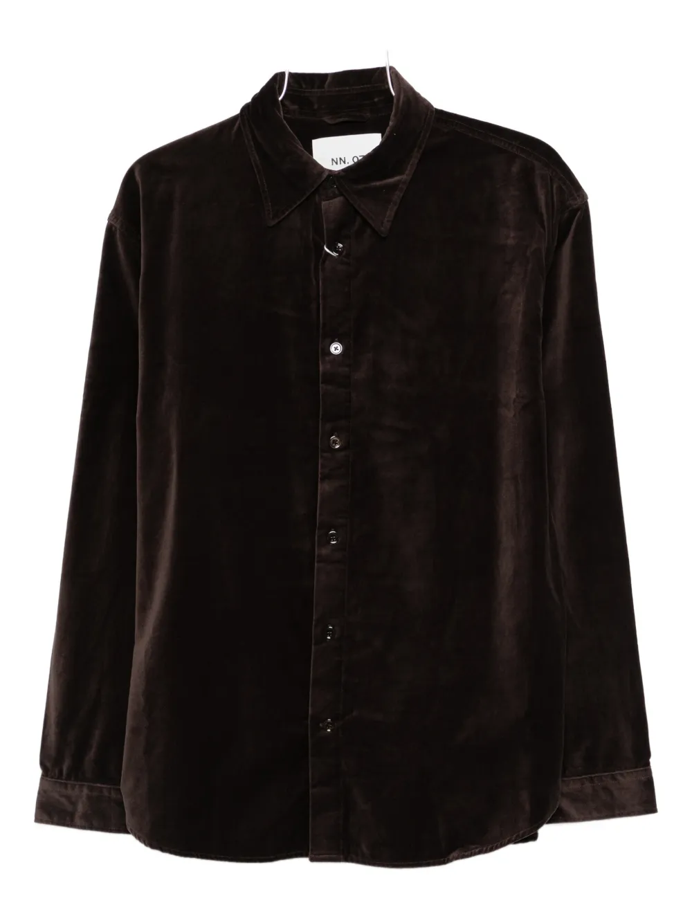 Nn07 Casper Buttoned Shirt In Brown