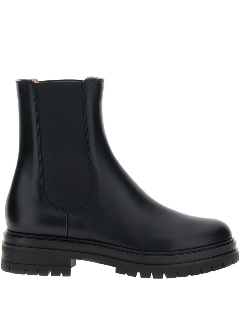 Gianvito Rossi leather Chelsea boots | Black | Image 1
