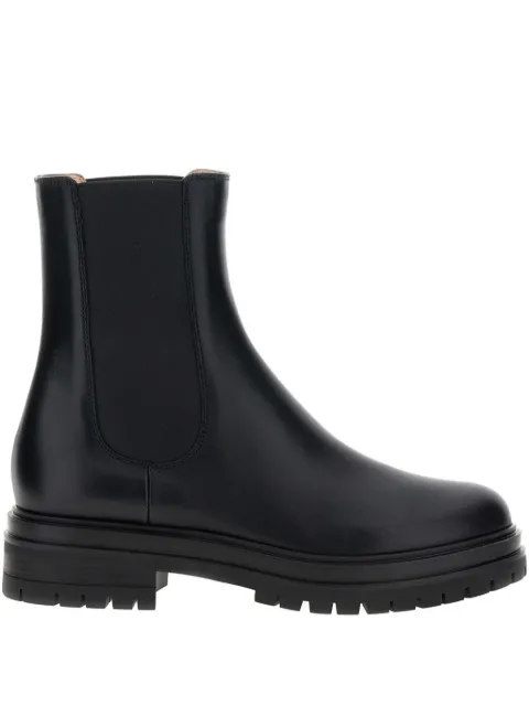 Gianvito Rossi leather Chelsea boots