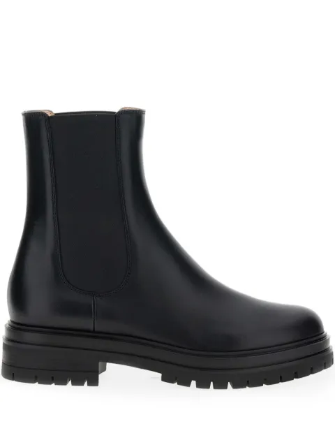 Gianvito Rossi leather Chelsea boots