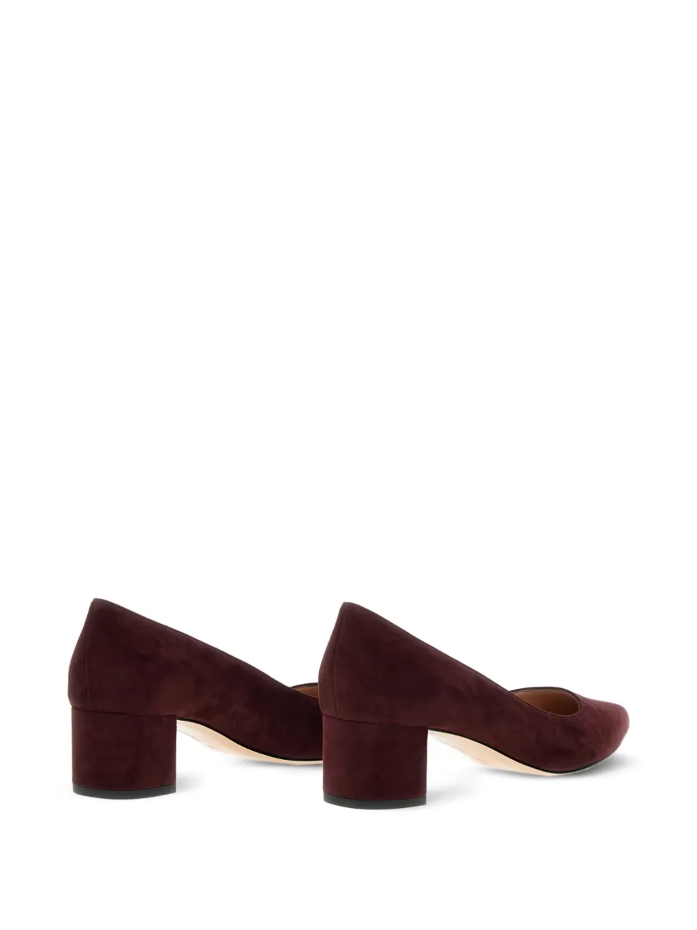 Gianvito Rossi 45mm Piper block-heel pumps Brown