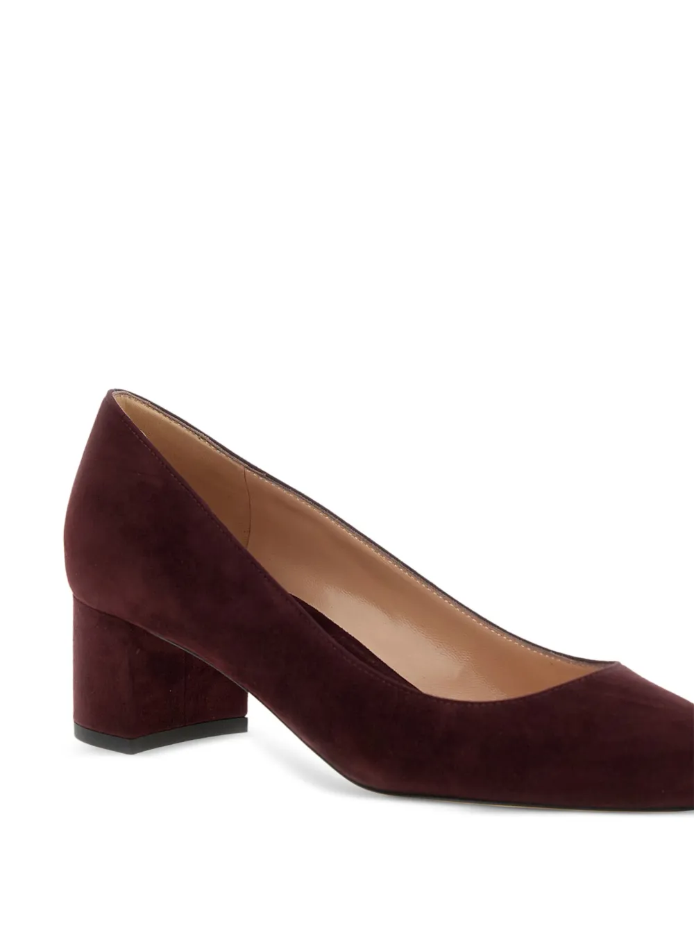 Gianvito Rossi 45mm Piper block-heel pumps Brown