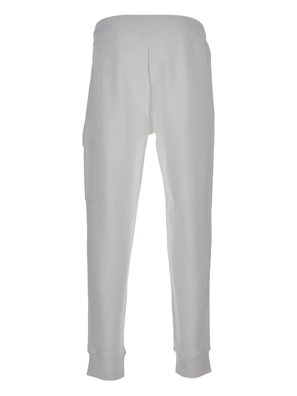 C.p. Company Drawstring-waist Cargo Track Pants In White