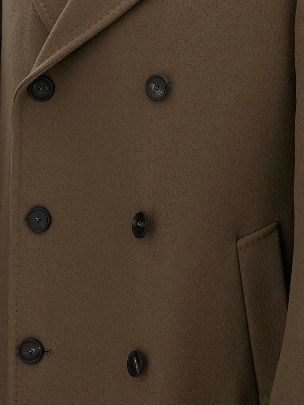 Tagliatore double-breasted coat Bruin