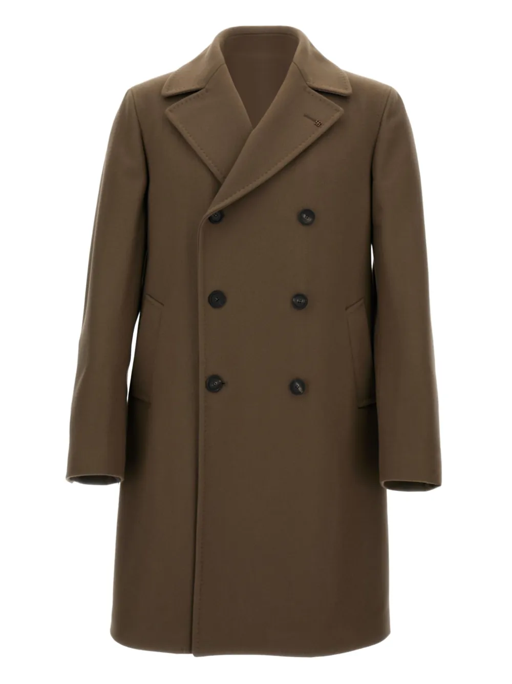Tagliatore double-breasted coat Bruin
