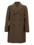 Tagliatore double-breasted coat - Brown