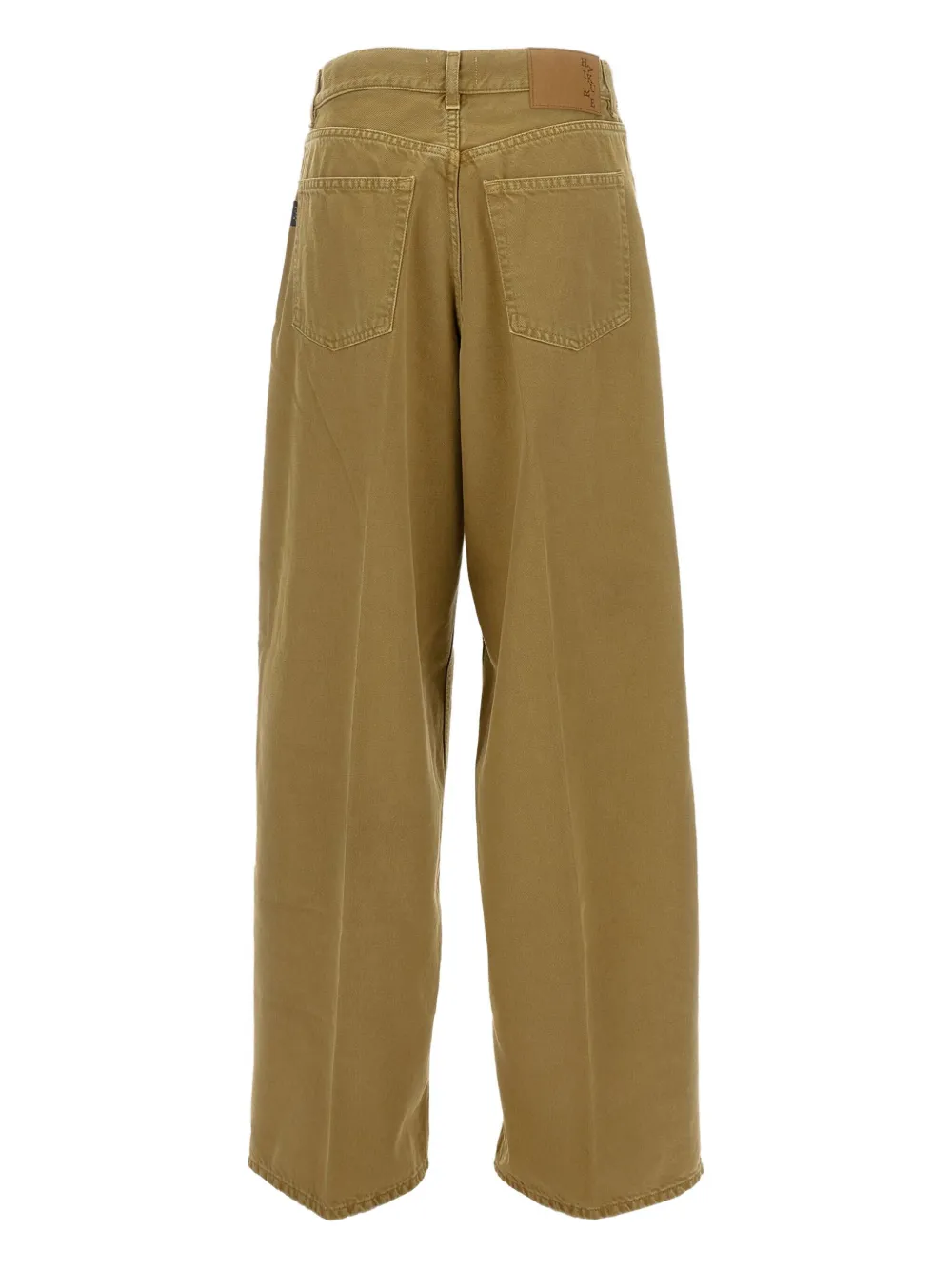 Haikure straight-leg jeans Groen