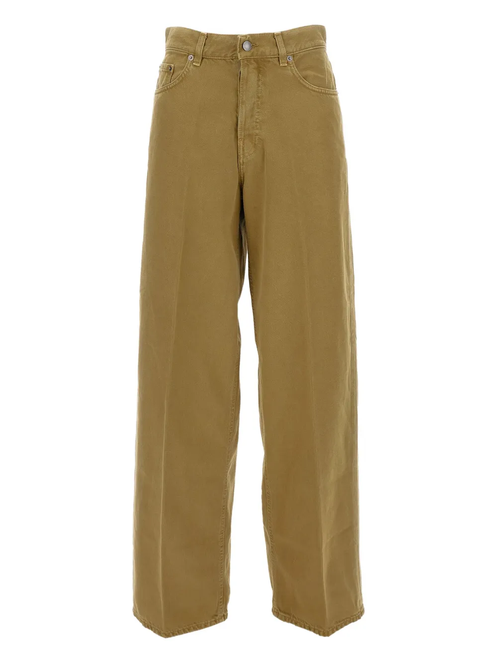 Haikure straight-leg jeans Groen
