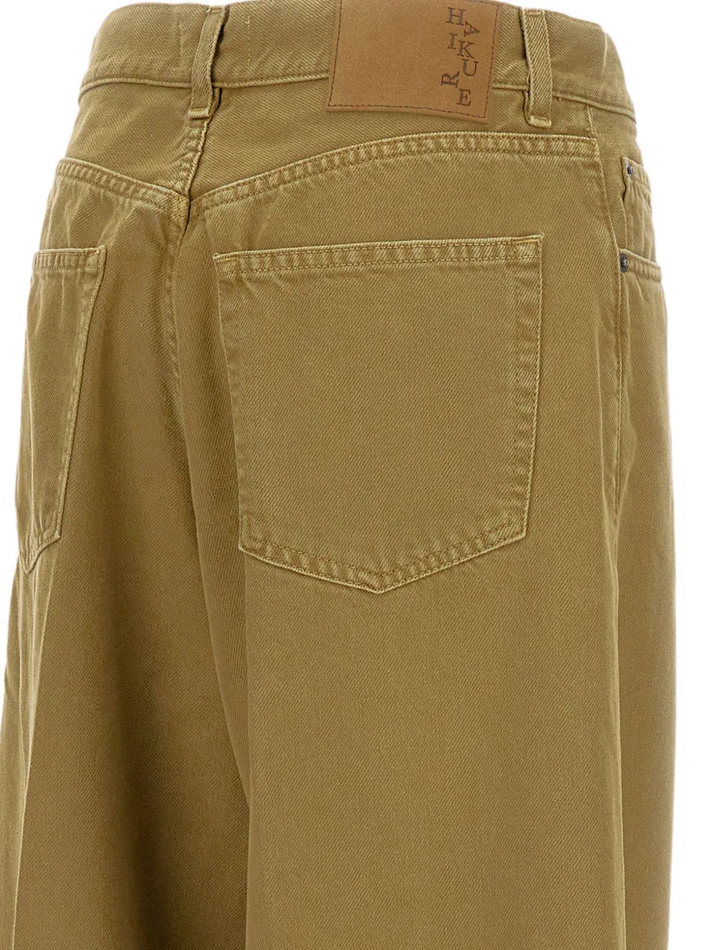 Haikure straight-leg jeans Groen