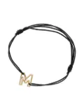 Aliita 9K yellow gold M tourmaline pendant necklace