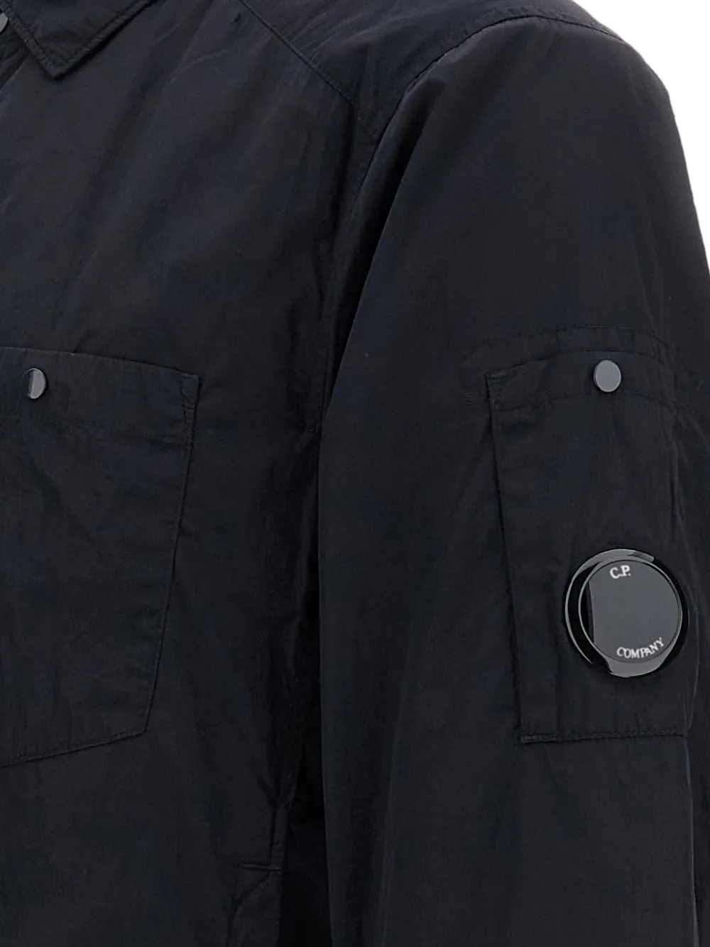 C.P. Company Overhemd met zakdetail Zwart