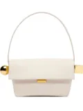 Jacquemus metallic-clasp leather shoulder bag - Neutrals