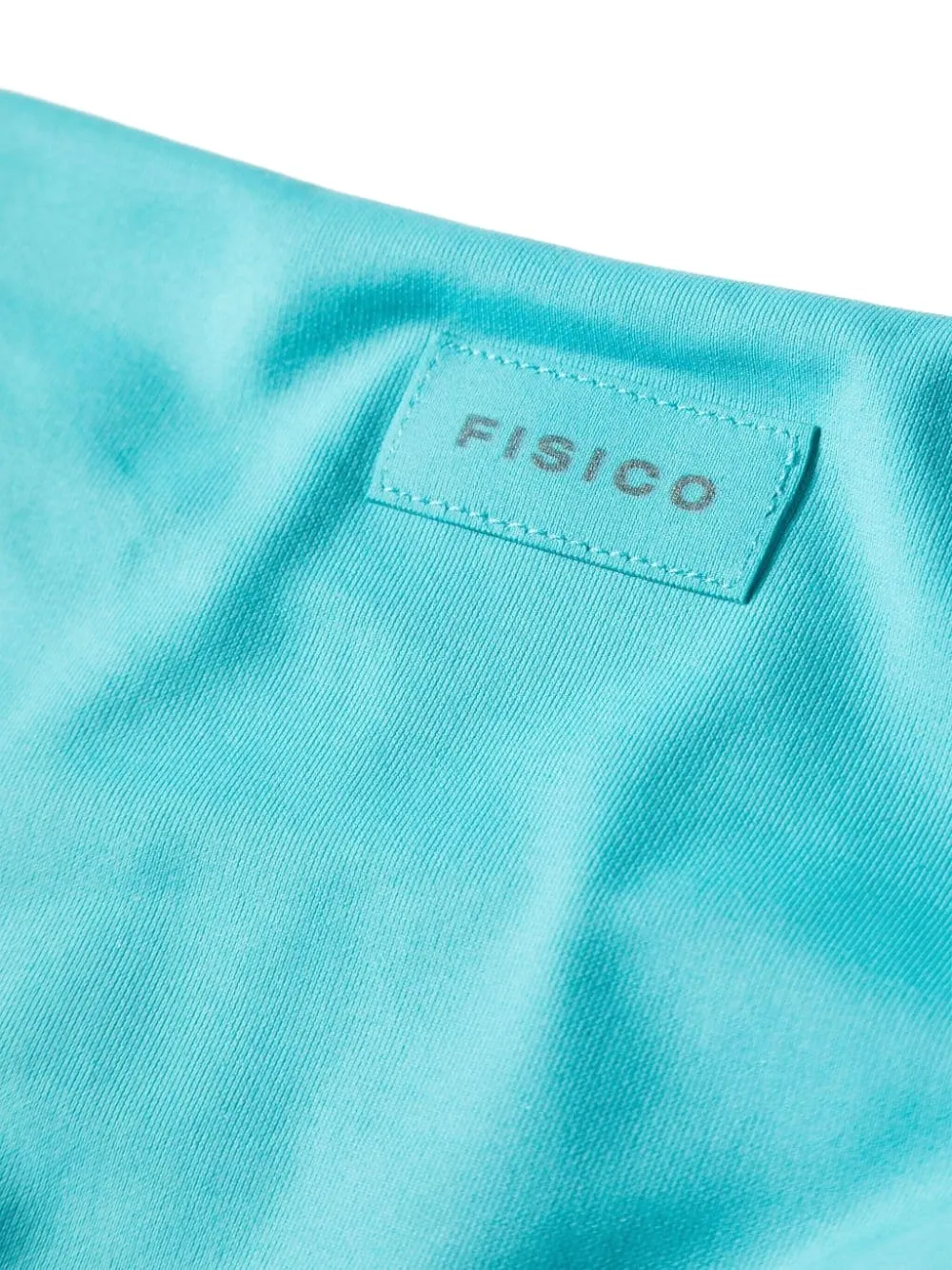 Fisico Cristina Ferrari Triangle-cup Halterneck Bikini In Blue