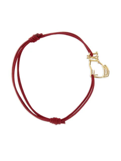 Aliita 9K yellow gold cat-shaped bracelet
