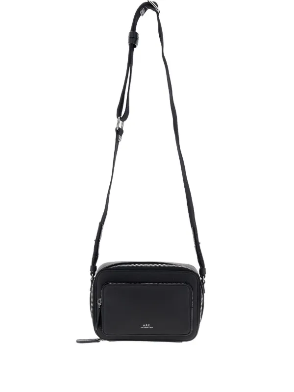 Leather Shoulder Bag Black FARFETCH IN
