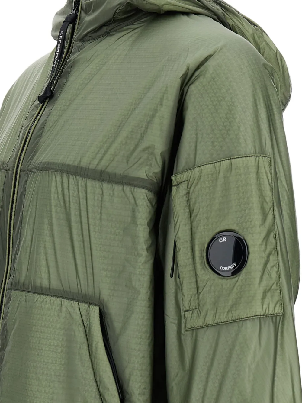 C.P. Company Metropolis hooded pocket jacket Groen