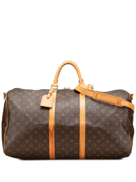 Louis Vuitton Pre-Owned شنطة سفر 'كيبول باندوليير 55' بمونوغرام 1995