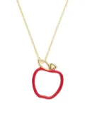 Aliita 9K yellow gold apple-shaped necklace