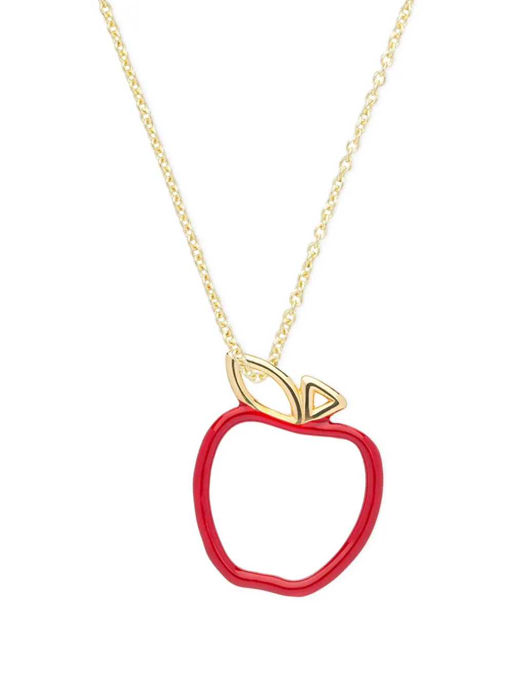 Aliita 9K yellow gold apple-shaped necklace | Gold | Image 1