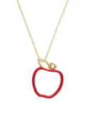 Aliita 9K yellow gold apple-shaped necklace