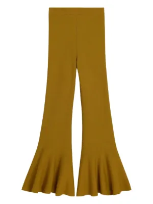 Ami Paris  アミパリス　フレアパンツ AMI Paris フレアパンツ | ブラック | FARFETCH JP