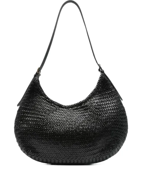DRAGON DIFFUSION large Luna Piena woven-leather shoulder bag