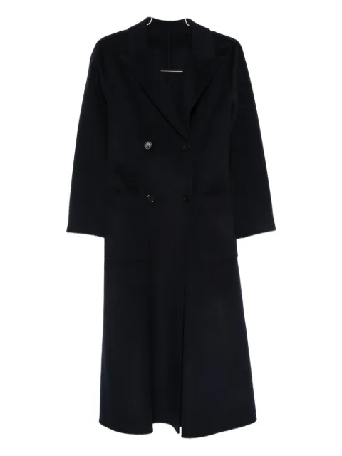 ALICIA AUDREY Beatrix double-breasted patch-pocket coat
