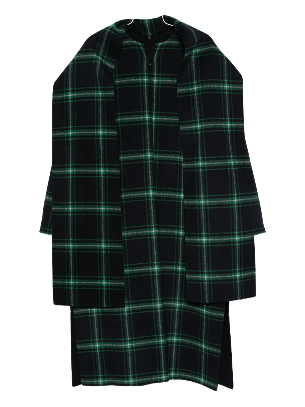 ALICIA AUDREY Camilla checked wool coat | Blue | Image 1