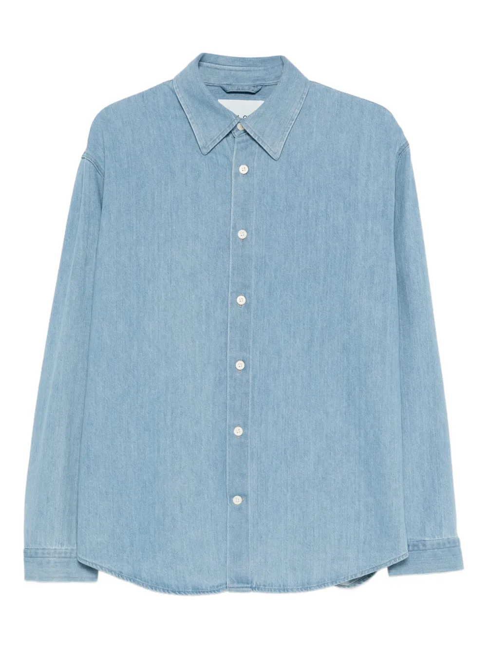 NN07 Casper buttoned overshirt | Blue | Image 1