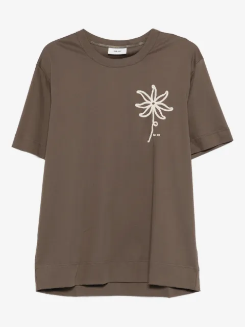 NN07 floral-motif T-shirt