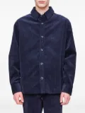 A.P.C. corduroy button-closure shirt - Blue