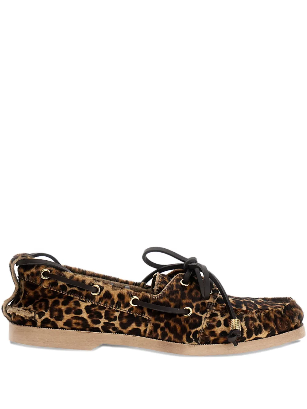 Golden Goose Cruise leather Derby shoes Brown