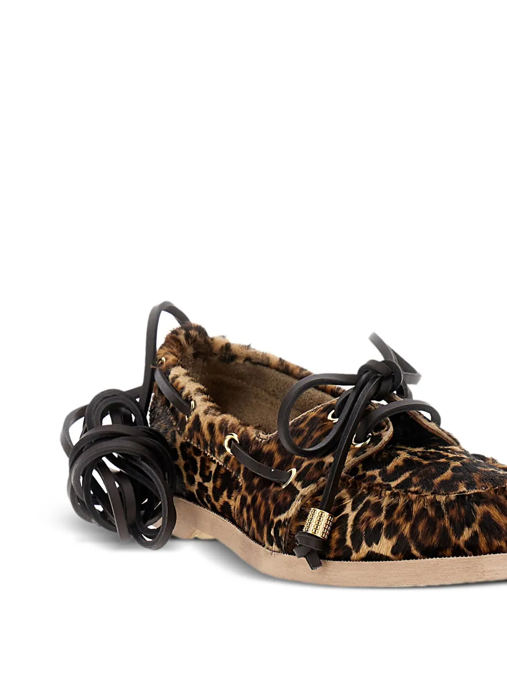 Golden Goose Cruise leather Derby shoes Brown