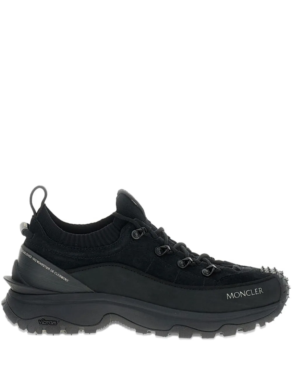 Moncler Sneaker Trailgrip Lite2 Black Men In Black