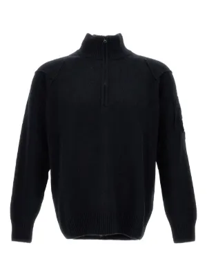 C.P. Company ジップアップ ニットトップ | グレー | FARFETCH JP