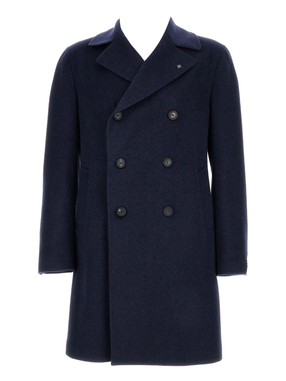 Tagliatore Colorado double-breasted coat Blauw