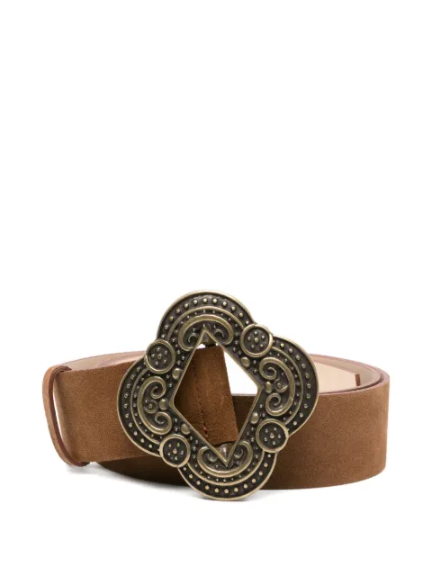 Ba&Sh Binta ornate-buckle suede belt