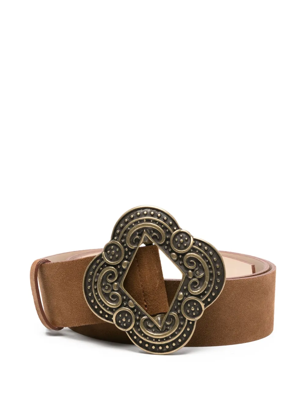 Ba&Sh Binta ornate-buckle suede belt