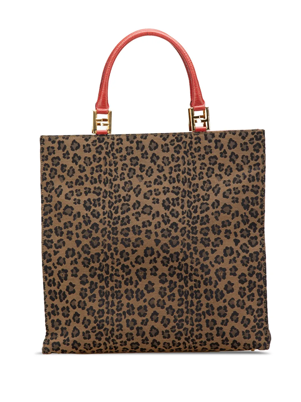 Fendi Pre-Owned 20th Century Leopard Print Canvas tote bag | Brown | Image 1